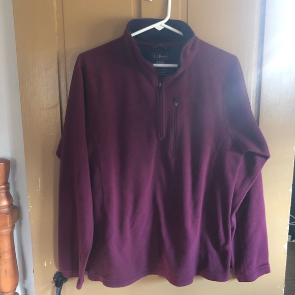 Men’s LL Bean fleece pullover. - Picture 1 of 4